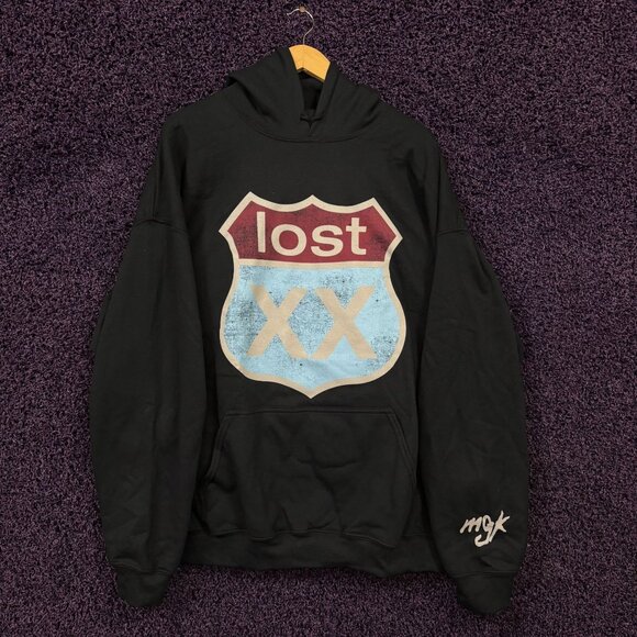 Machine Gun Kelly Lost Americana Album Pop Punk Hoodie 2XL - Picture 1 of 4